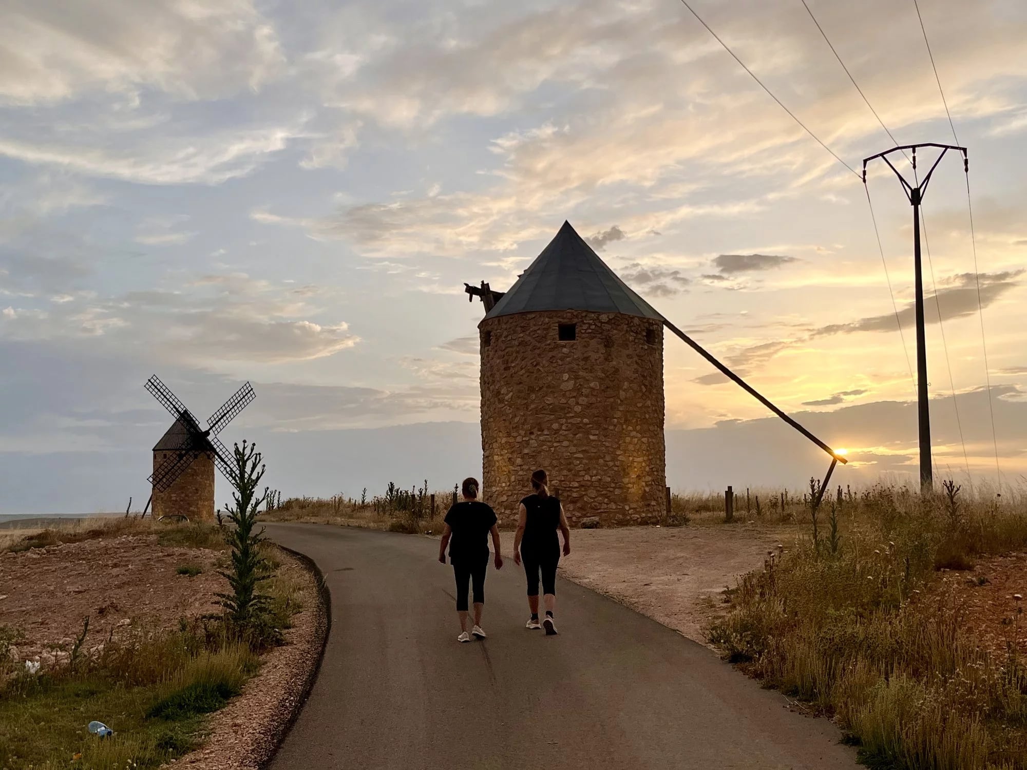 Molino de viento en Belmonte (Cuenca).