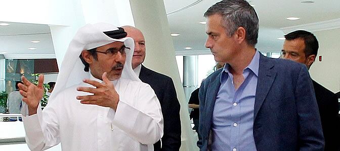 Mourinho, en la ASPIRE Academy for Sports Excellence en Doha