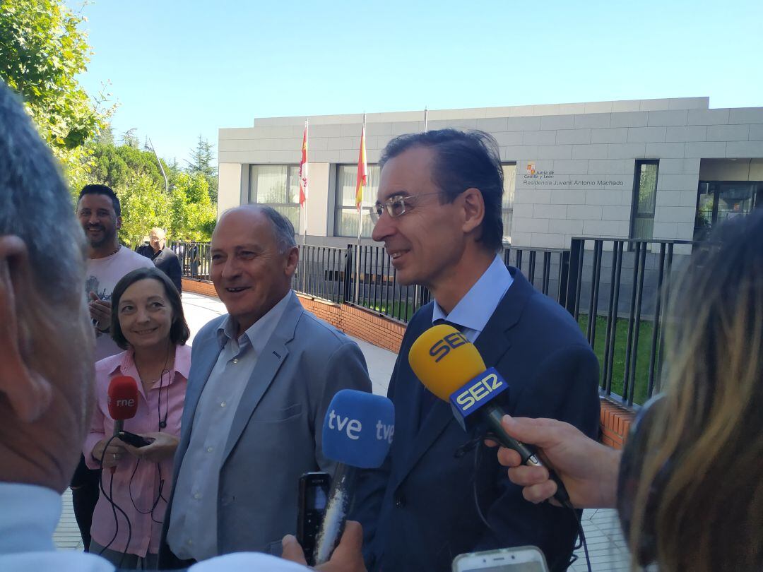 Faustino Temprano y Germán Barrios