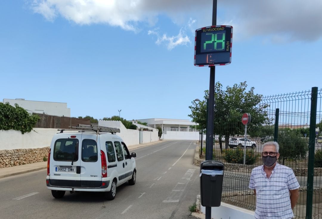 Els radars pedagògics indiquen la velocitat a la que circula cada vehicle