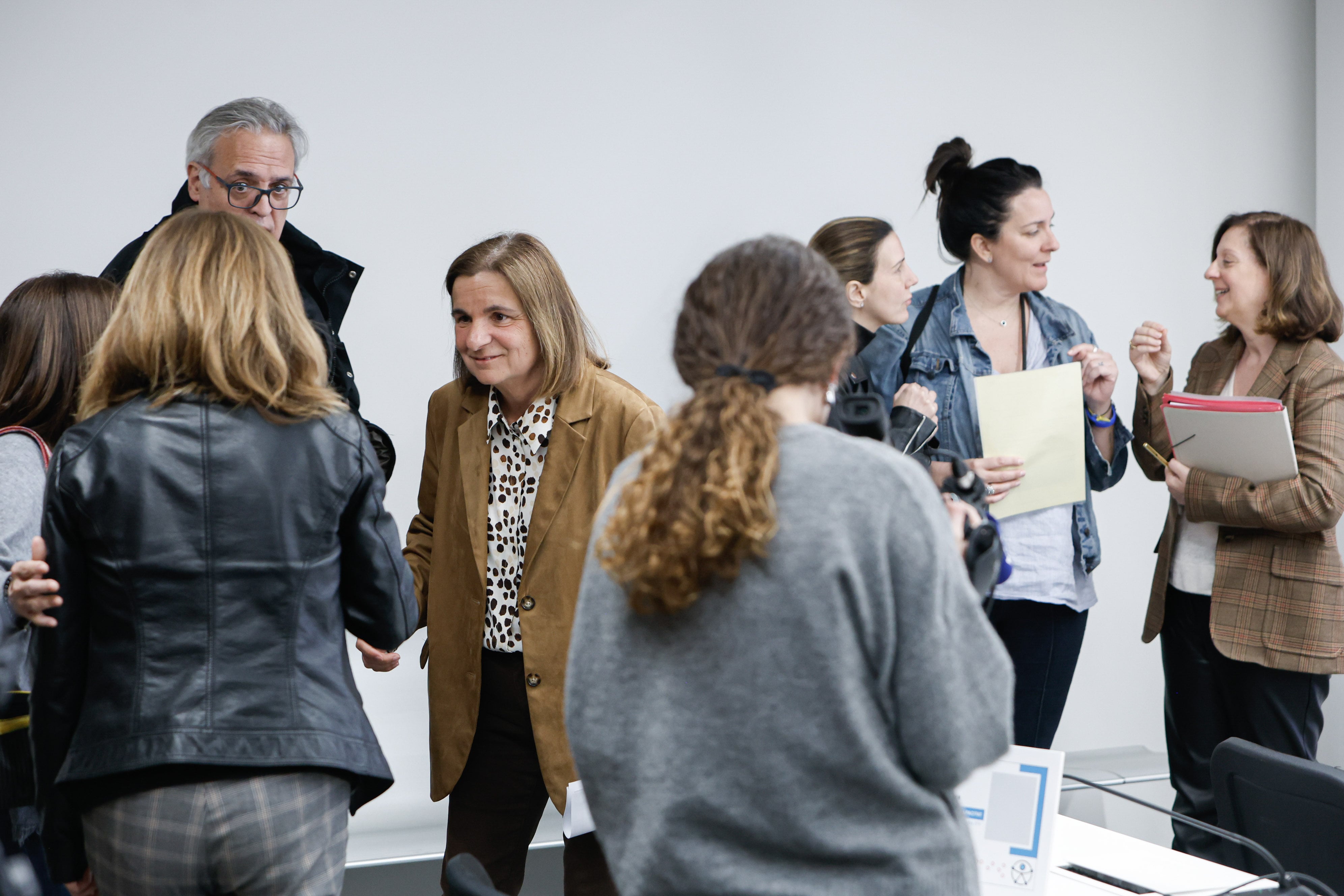 La ministra d'Afers Socials i de la Funció Pública, Trini Marín