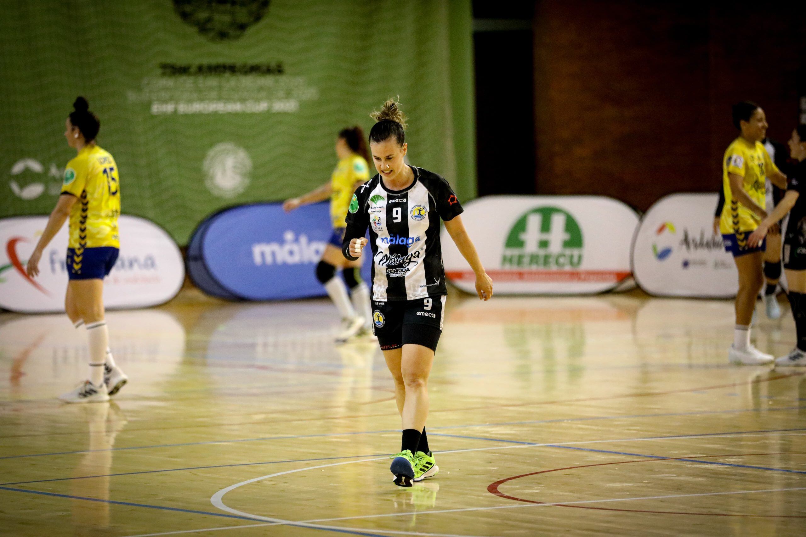La jugadora del Costa del Sol Silvia Arderius, en el partido ante el Rocasa Gran Canaria