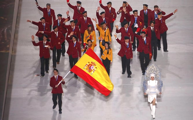 El patinador ha liderado la delegación española en los Juegos Olímpicos de Sochi 2014.