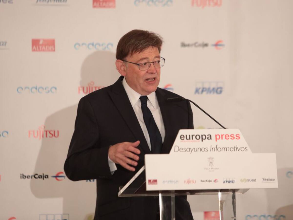 Ximo Puig: "El proyecto del Consell es un proyecto que supera una legislatura"