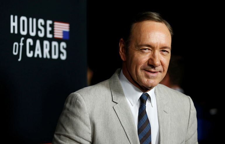 Kevin Spacey, durante una presentación de &#039;House of cards&#039;