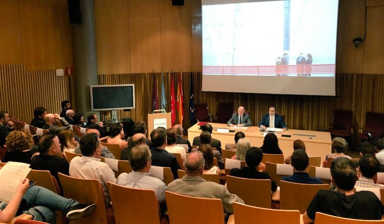 Acto de firma de la ampliación del campus de Leganés