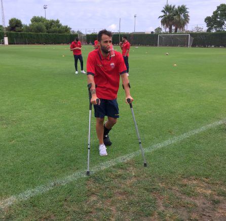 Juanfran Sánchez será baja durante dos meses