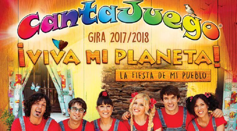 Cartel de la gira de Cantajuego.
