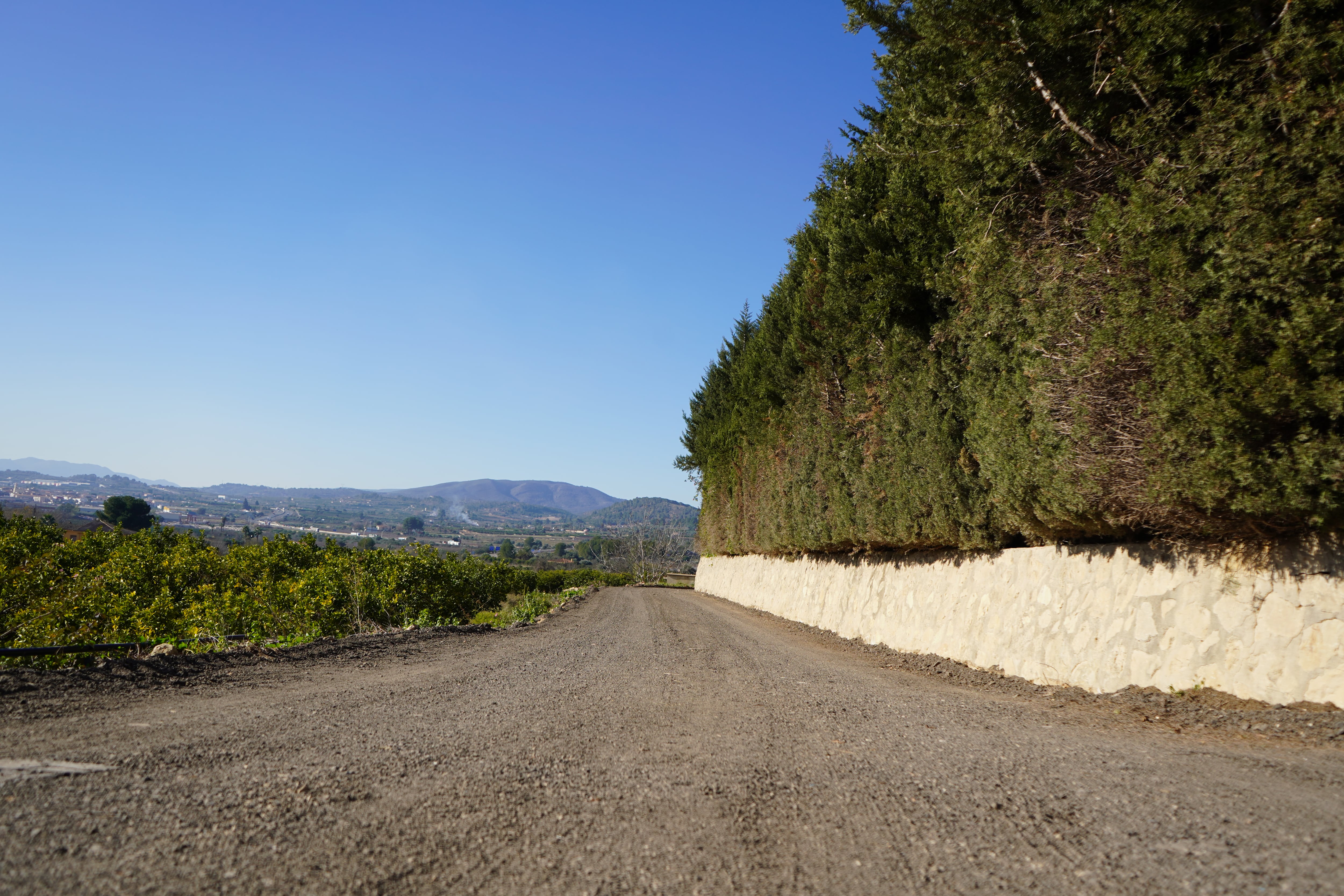 Camino en Xàtiva. Fuente: Ajuntament de Xàtiva