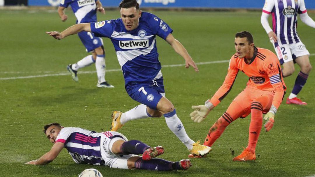 Lucas Pérez marcó las diferencias en Mendizorroza.