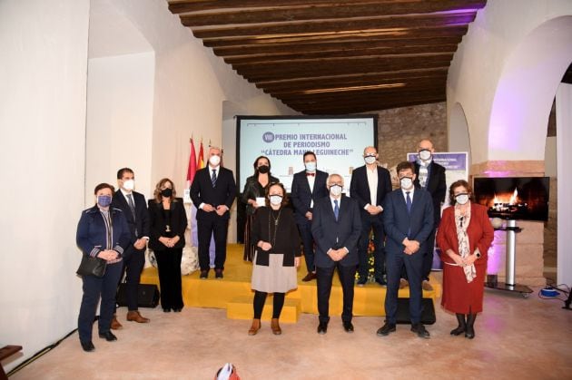 Asistentes a la entrega del premio