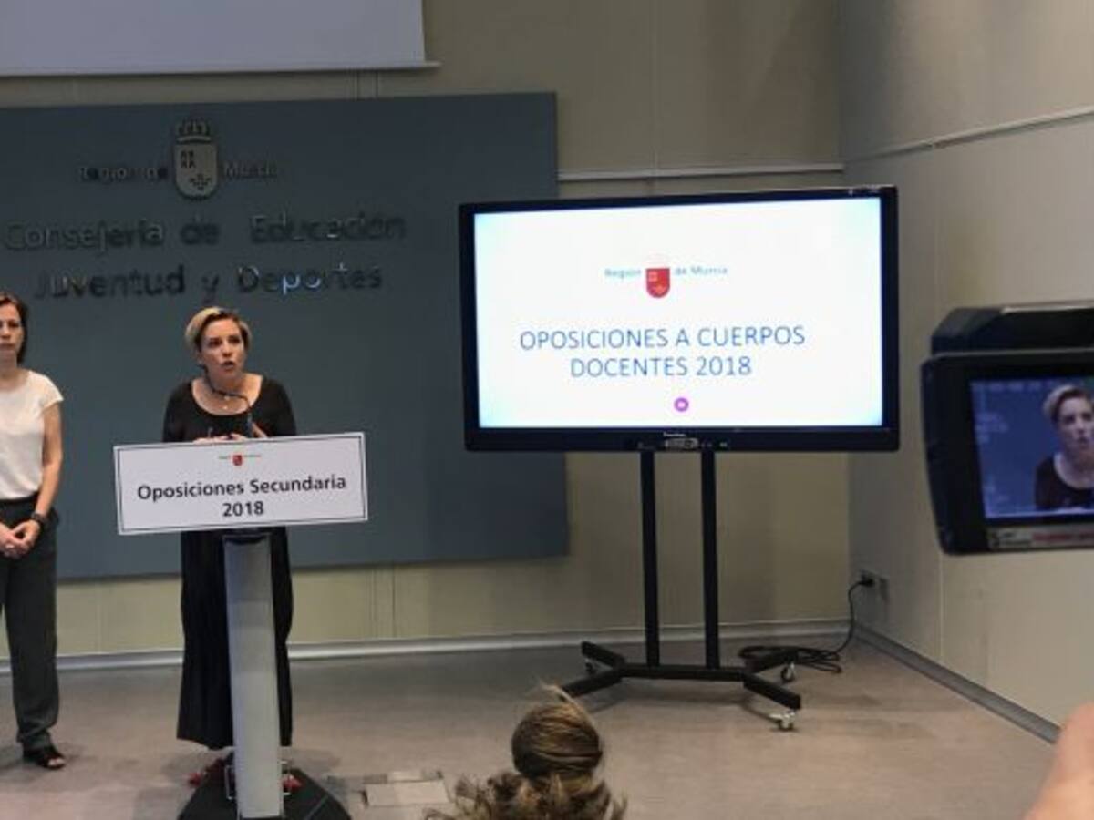 5.449 opositores a Secundaria optarán a 506 plazas en la Región