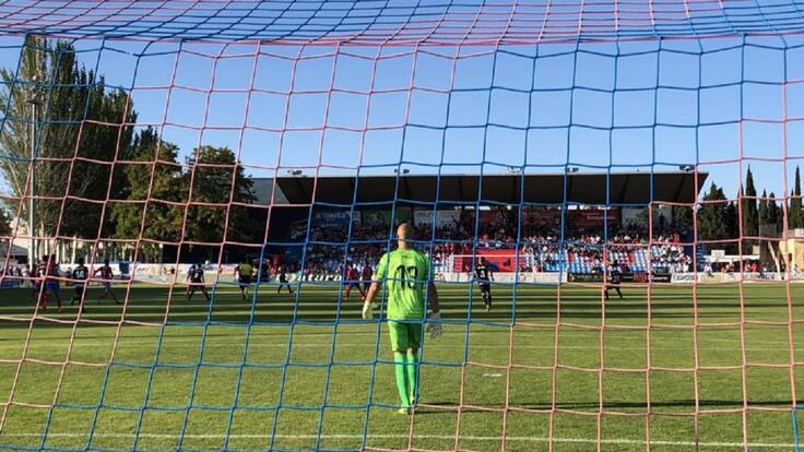 Rubén Miño: "Soy bastante crítico conmigo mismo en el segundo gol"