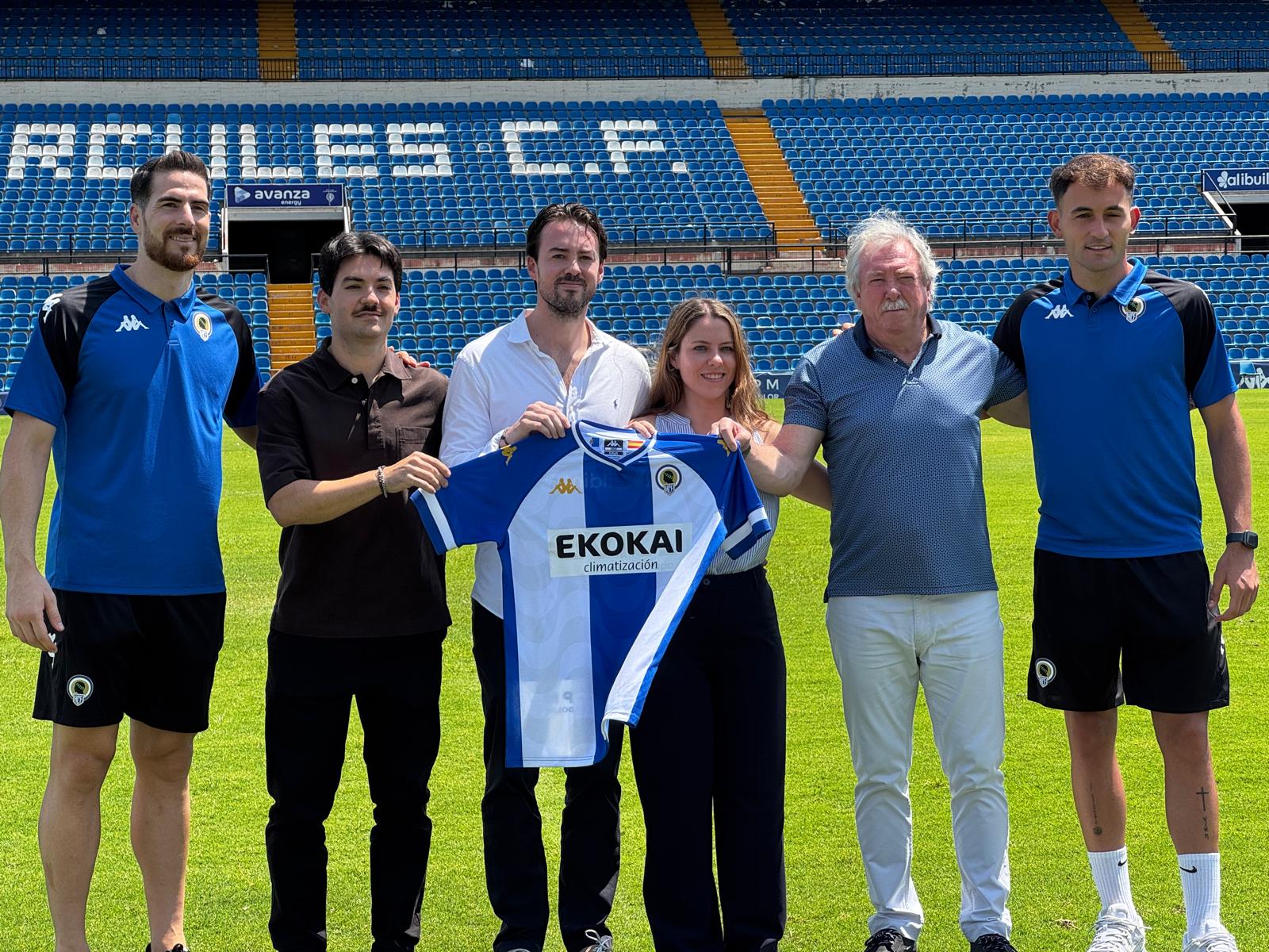 Presentación de Ekokai como patrocinador principal del Hércules. Foto: Daniel Rodríguez