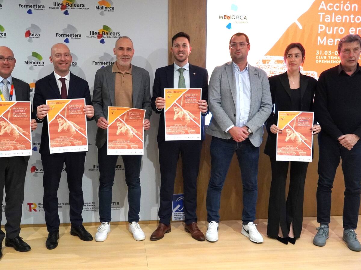 El tennis ATP arriba a Menorca de la mà d'Àlex Corretja