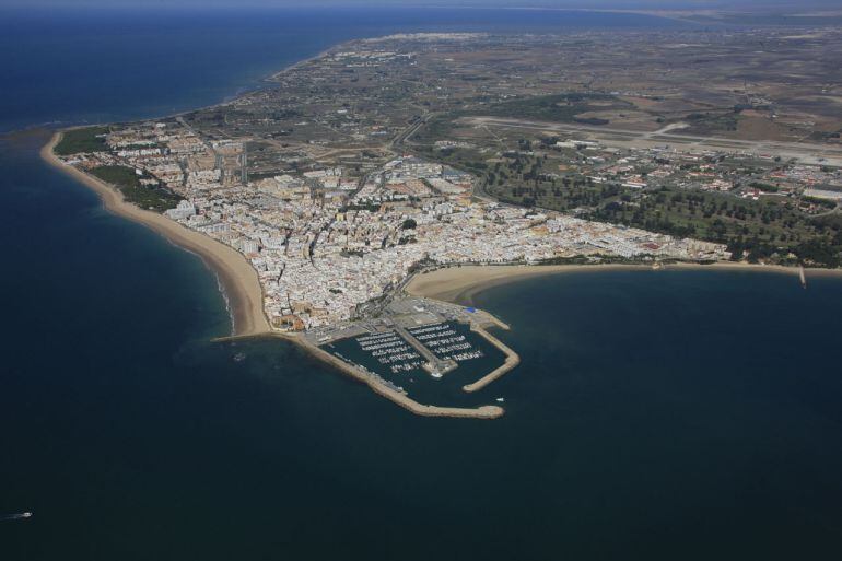 Vista aérea de Rota