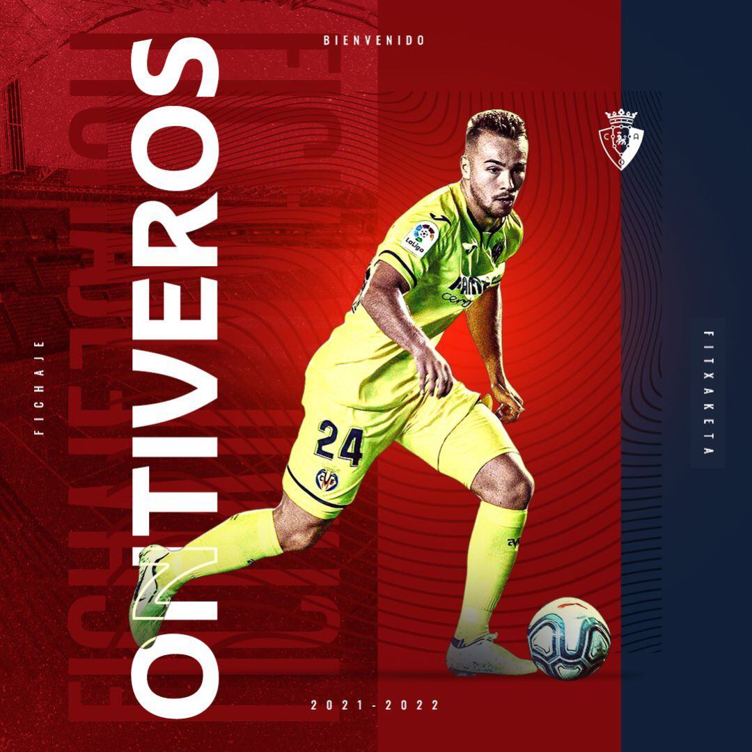 Osasuna anunció así el fichaje de Ontiveros