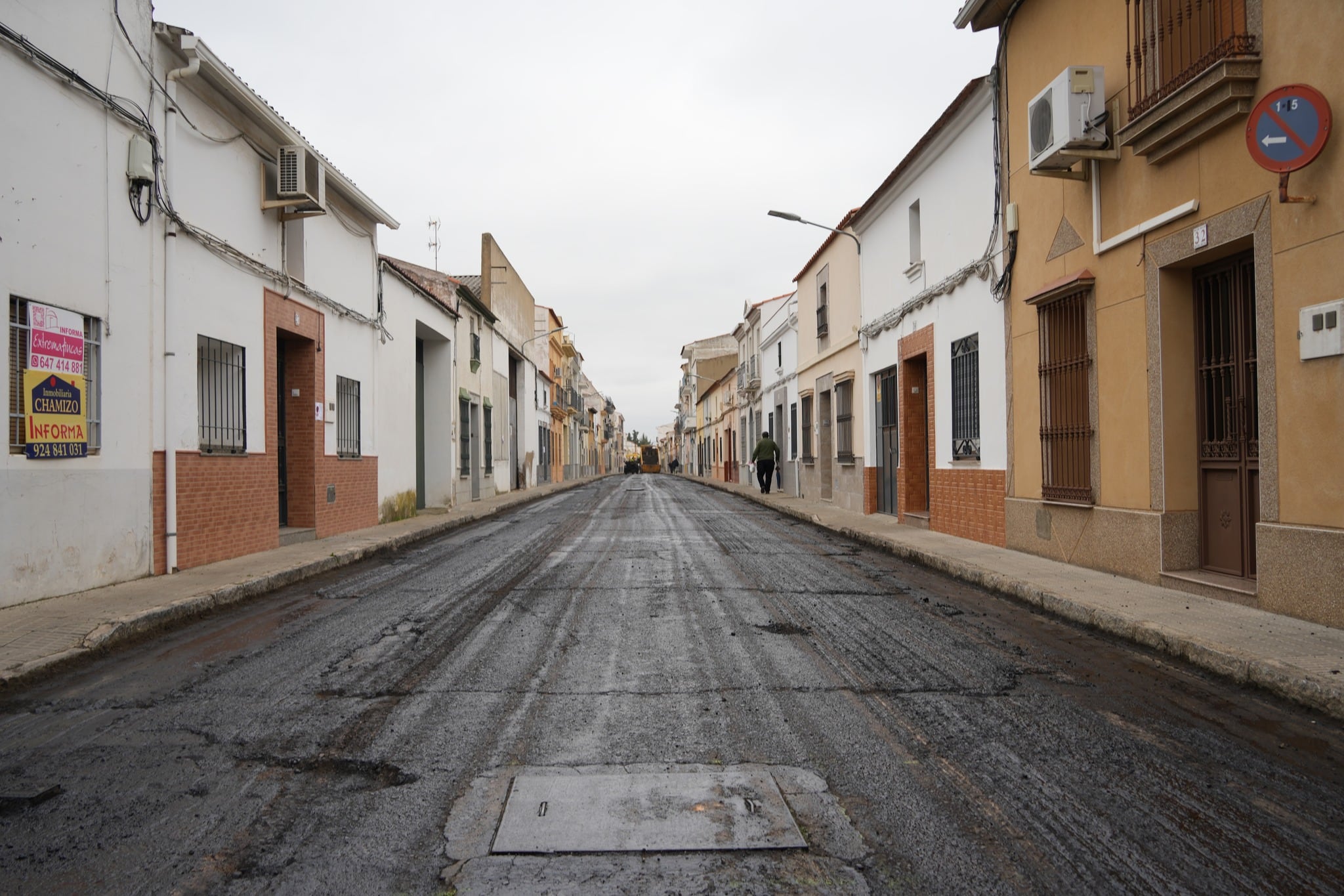 Comienza una nueva fase del plan de asfaltado en siete calles en Villanueva de la Serena