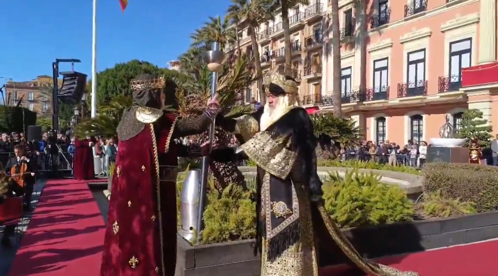 La Glorieta de España ha acogido los actos inaugurales de &#039;Murcia 1200&#039;