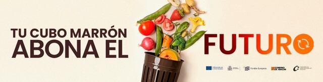 Anuncio de Grhusa para potenciar el uso del cubo marrón