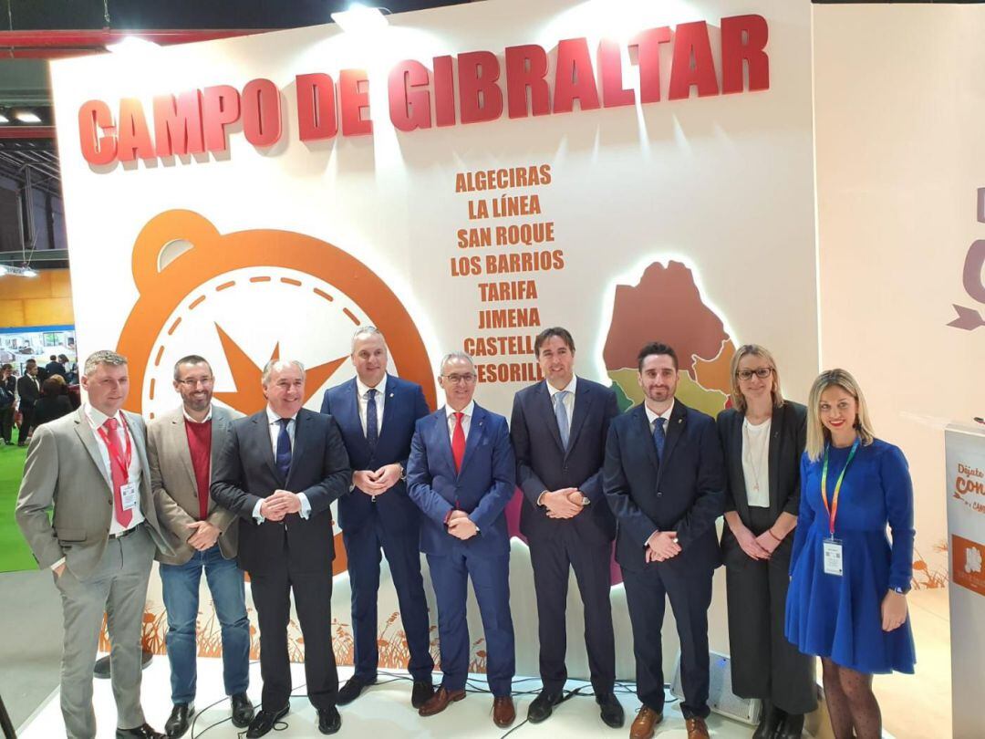 Stand de la comarca en Fitur.