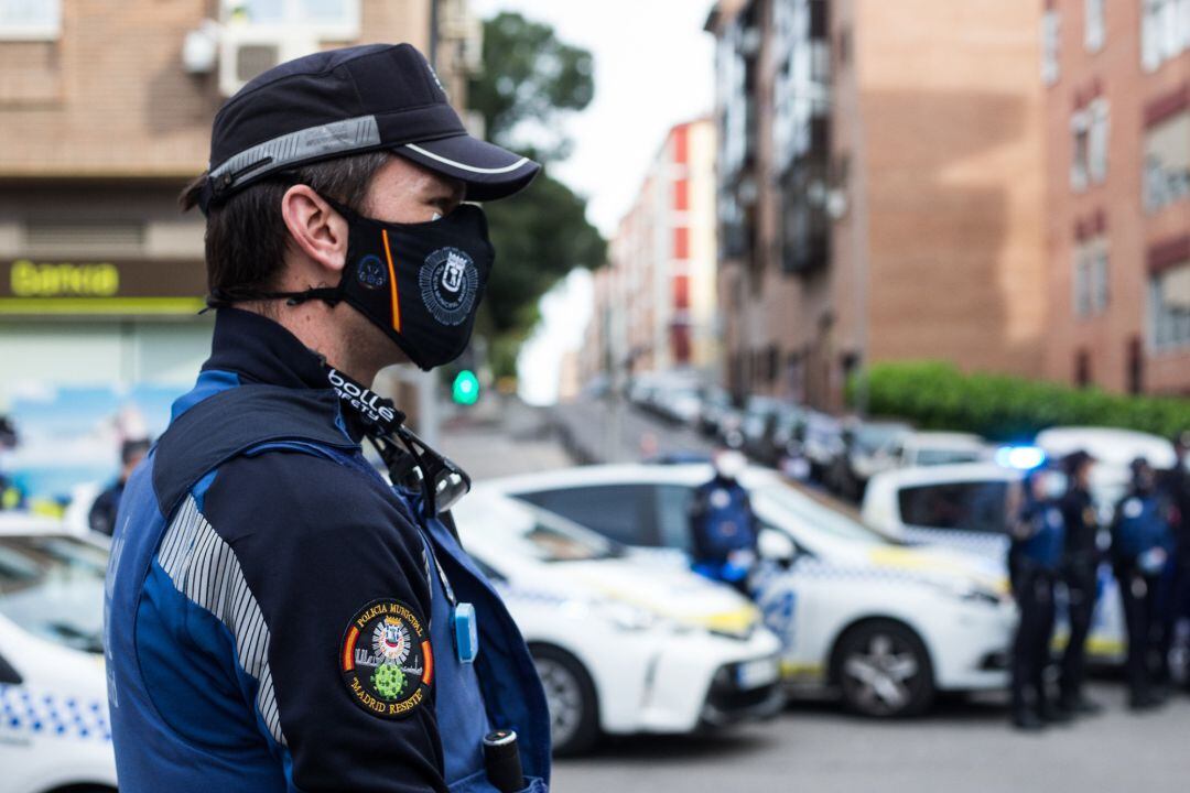 Imagen de recurso de un Policía Municipal de Madrid.