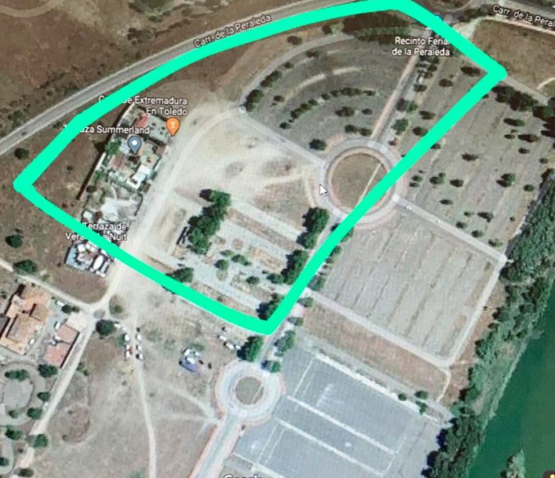 Recinto ferial de La Peraleda.