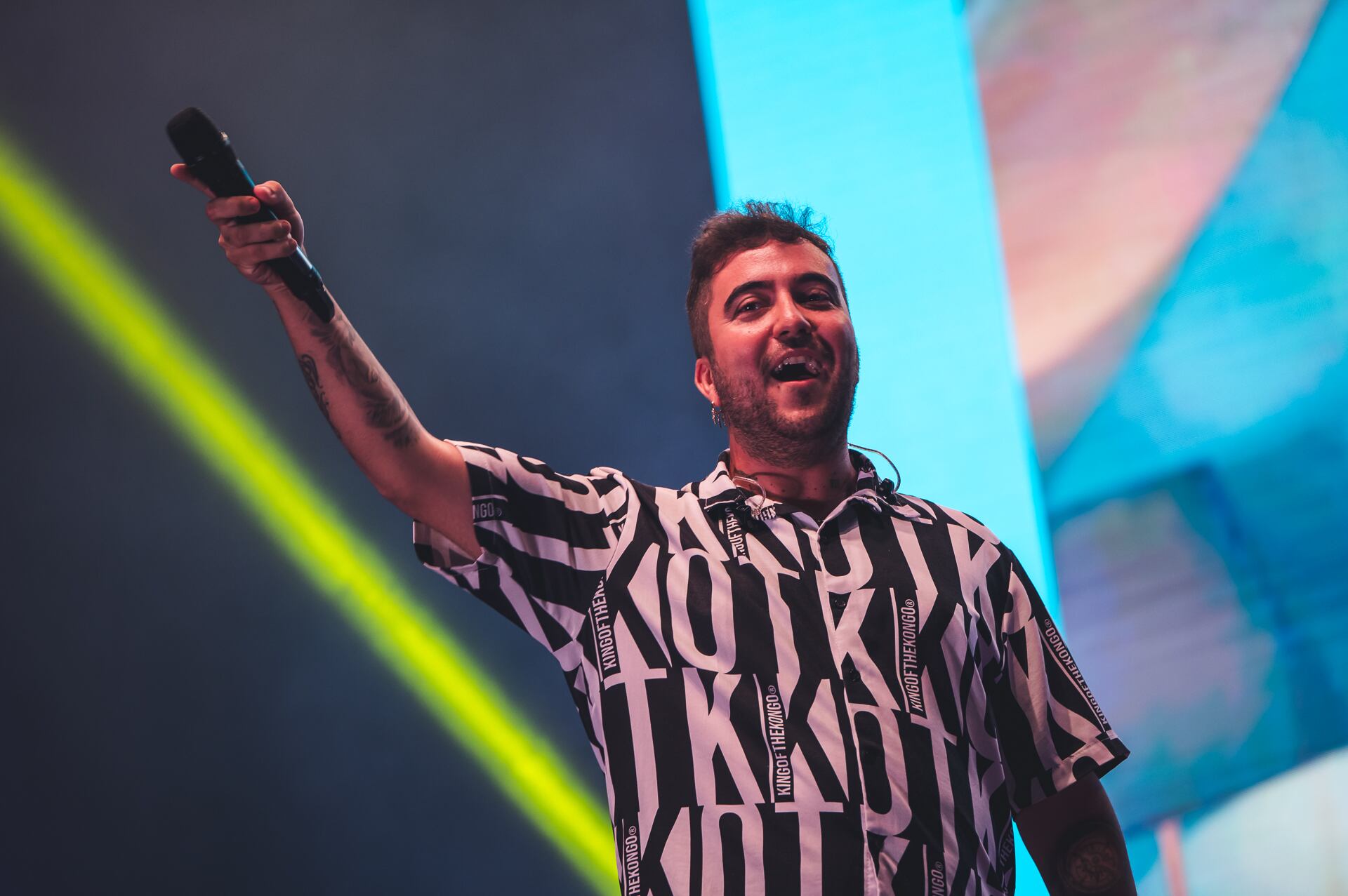 Beret actuando en LOS40 Summer Live Ciudad Real 2024