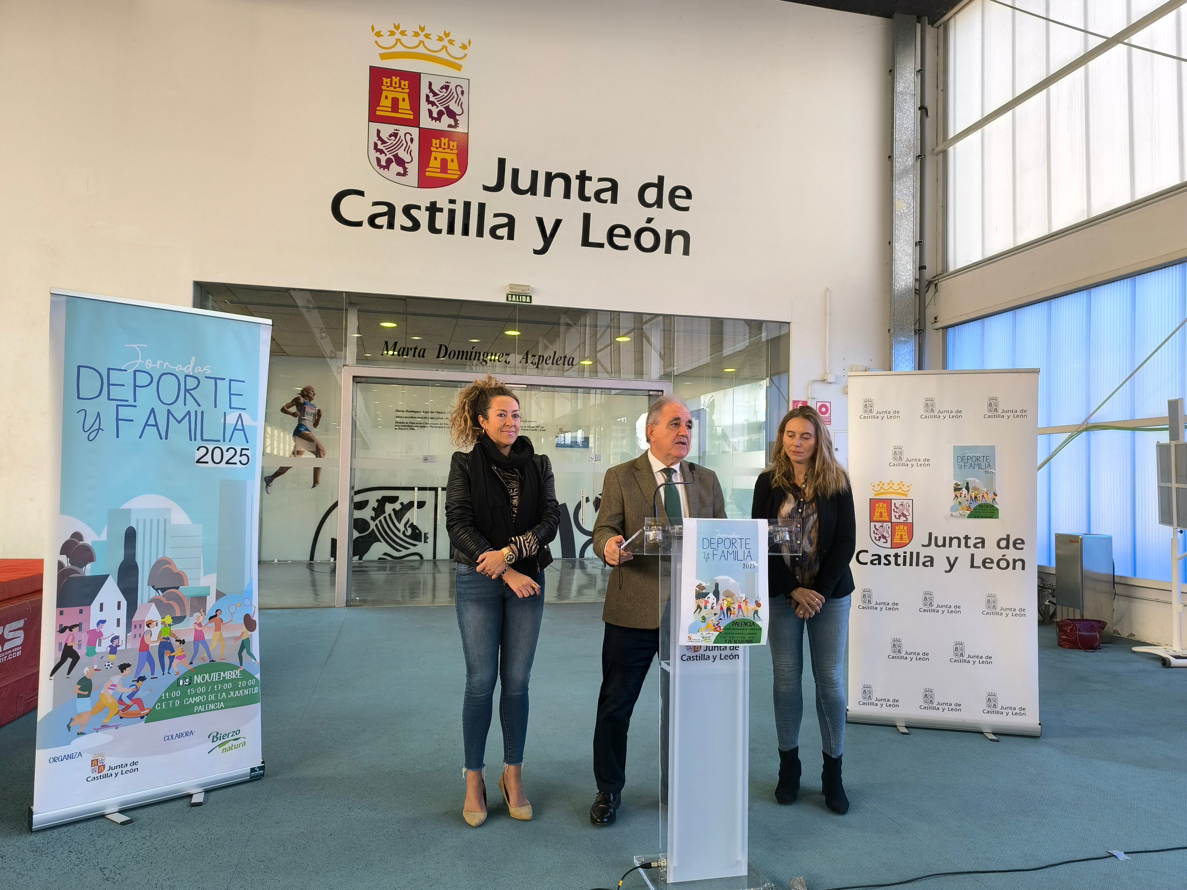 Presentación de la 3ª edición de la Jornada Deporte y Familia de la Junta