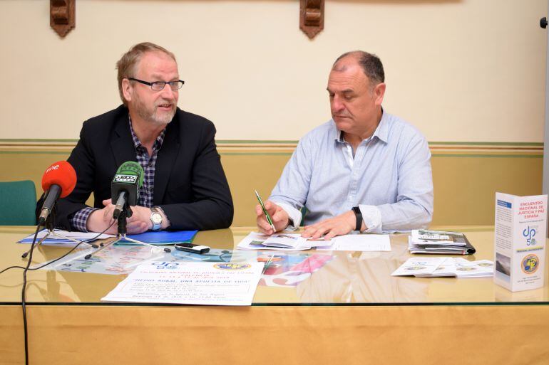 Tom Broekman y Jesús Manuel Herreros