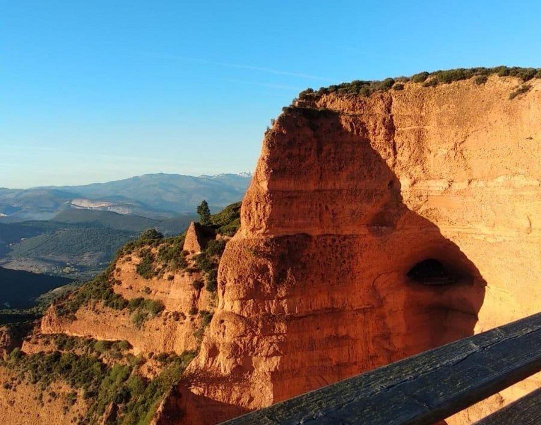 Las Médulas, desde el mirador de Orellán