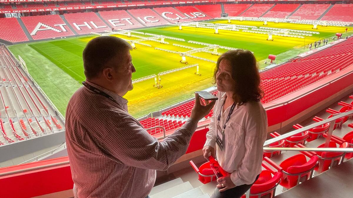 Tzibi Juaristi, jugadora del primer Athletic femenino en 2002: "Antes nos conformábamos con migajas, nos valía con no ir para atrás; ahora creo que hay que ir más rápido"
