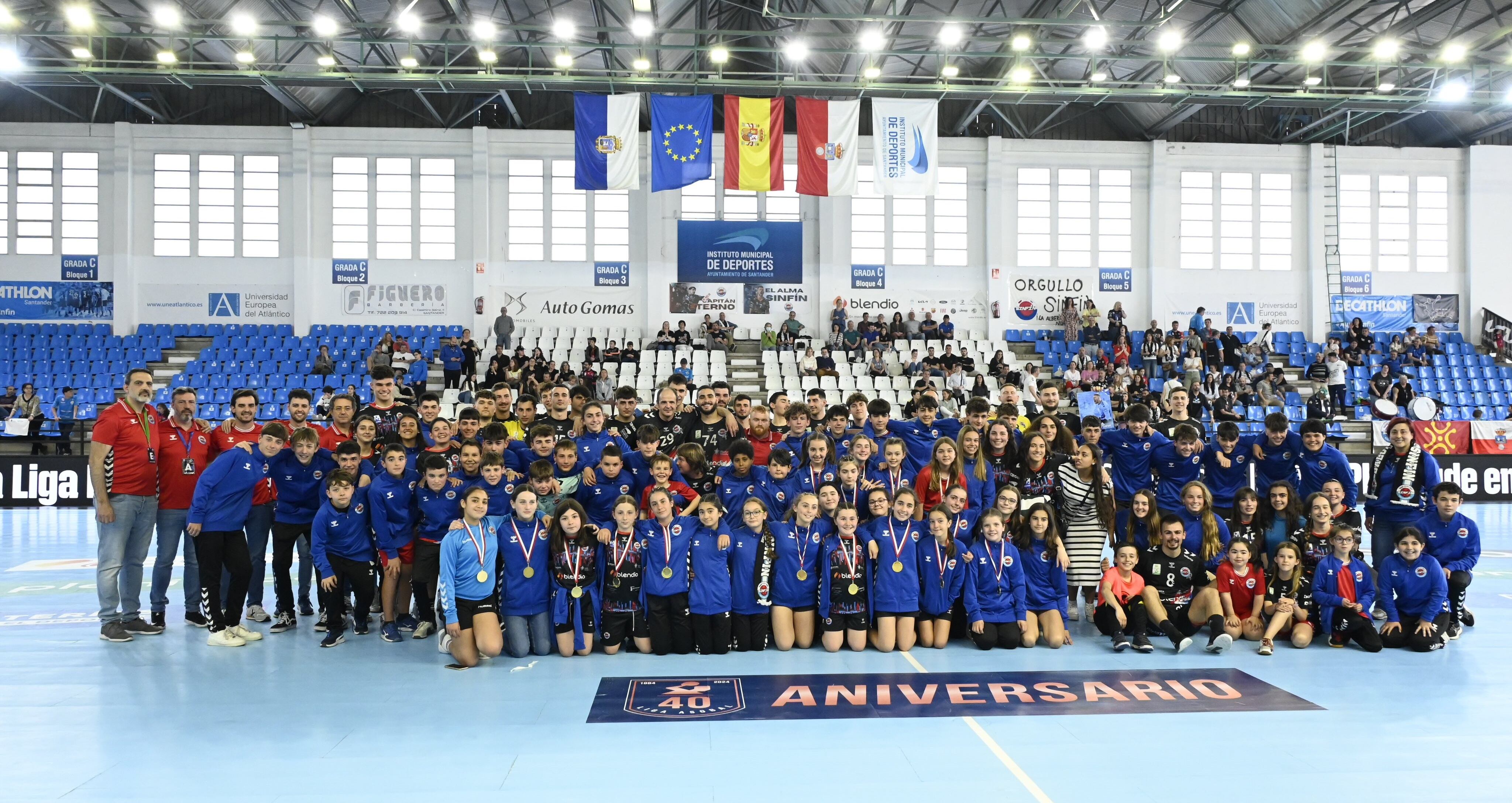 La familia del Blendio Sinfín Santander.