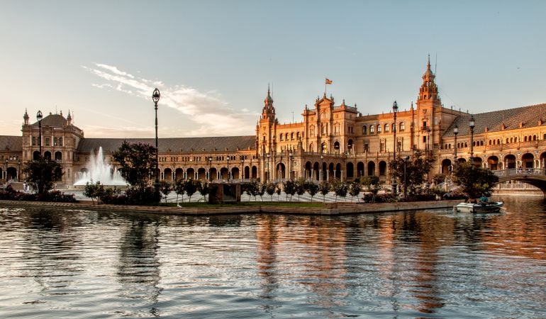 Plaza de España en Sevilla.