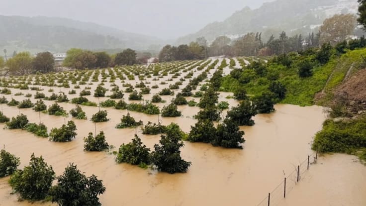 Fran Gómez alerta por el desbordamiento del Hozgarganta
