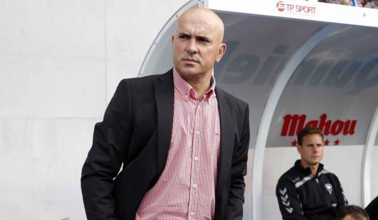 Luis Cesar Sampedro durant la seva etapa amb l'Albacete aquesta temporada.