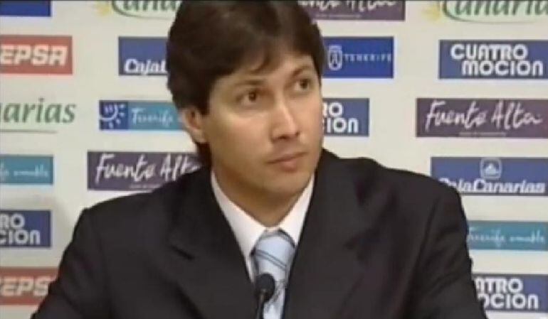 El director deportivo Alfonso Serrano