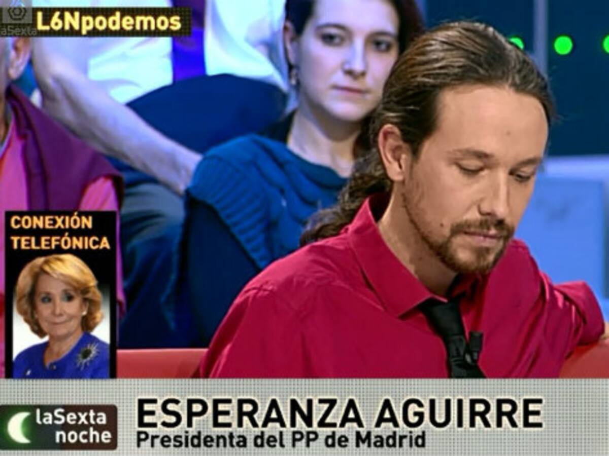 El enfrentamiento entre Pablo Iglesias y Aguirre arrasa en 'laSexta noche'