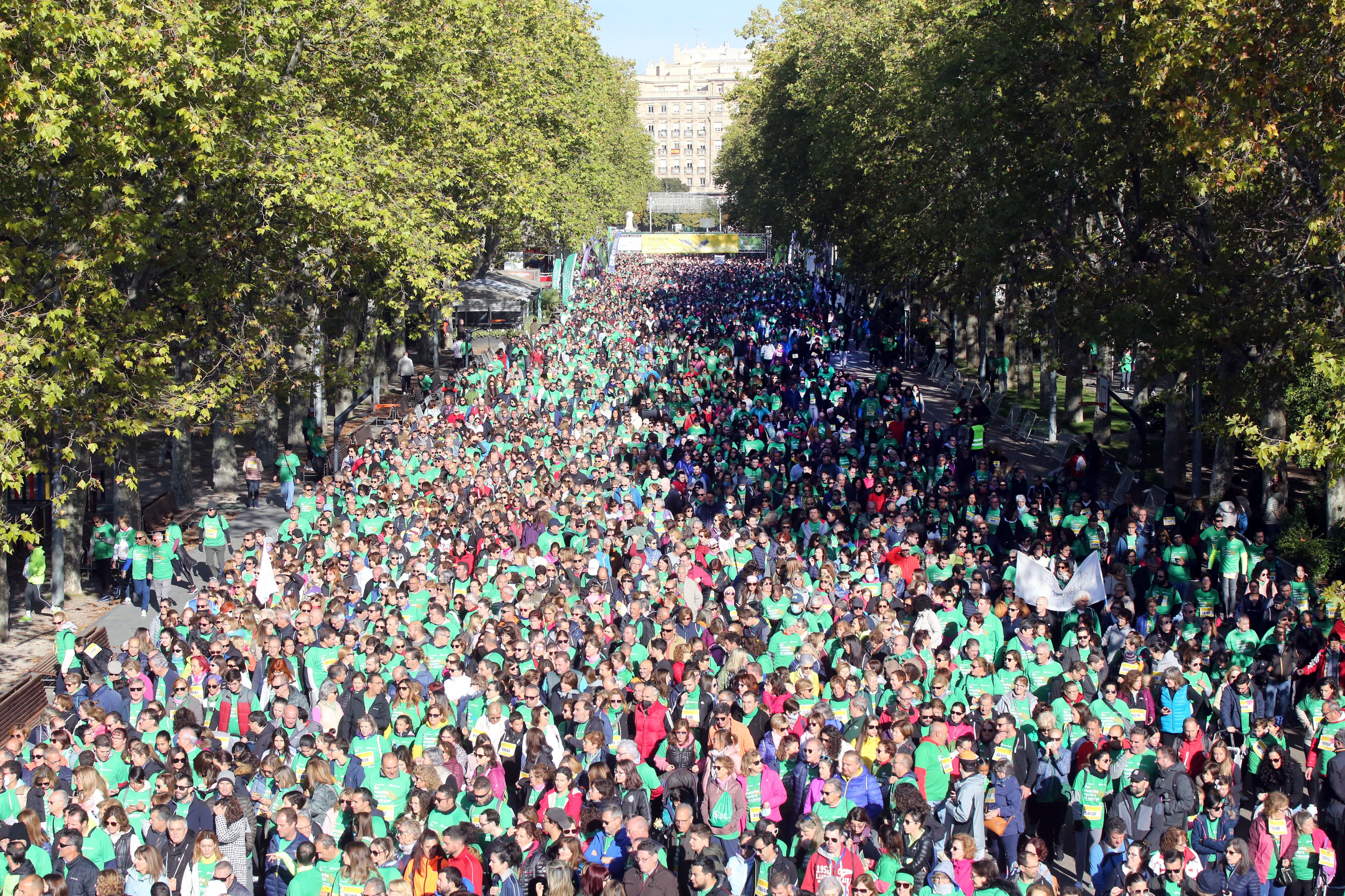 M�s de 45.000 personas participan en la XI Marcha &#039;Valladolid contra el c�ncer&#039;