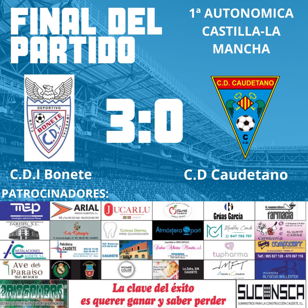 Marcador final del partido