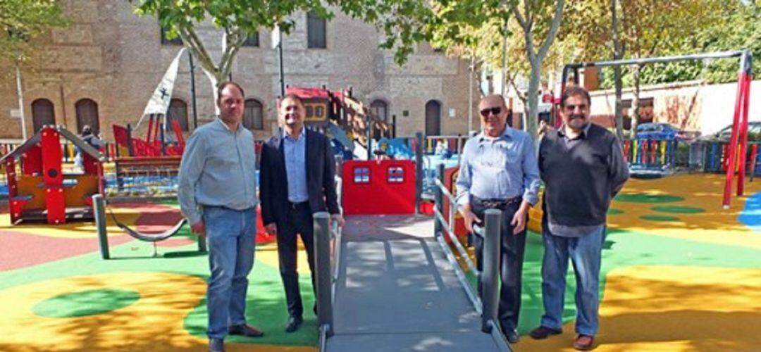 Inauguración del nuevo parque inclusivo