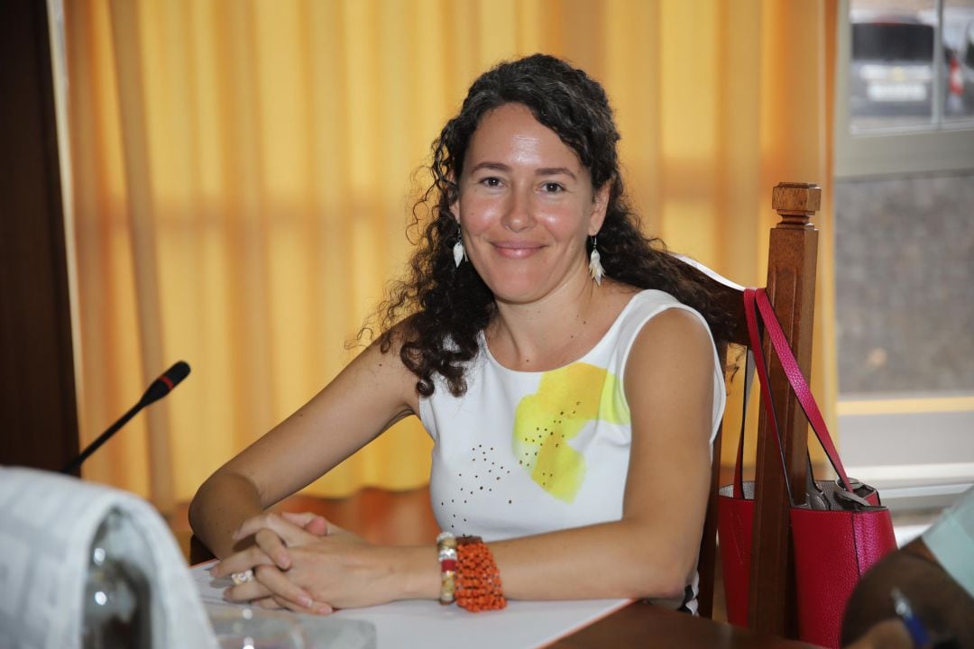 Ariagona González, consejera de Industria del Cabildo de Lanzarote.