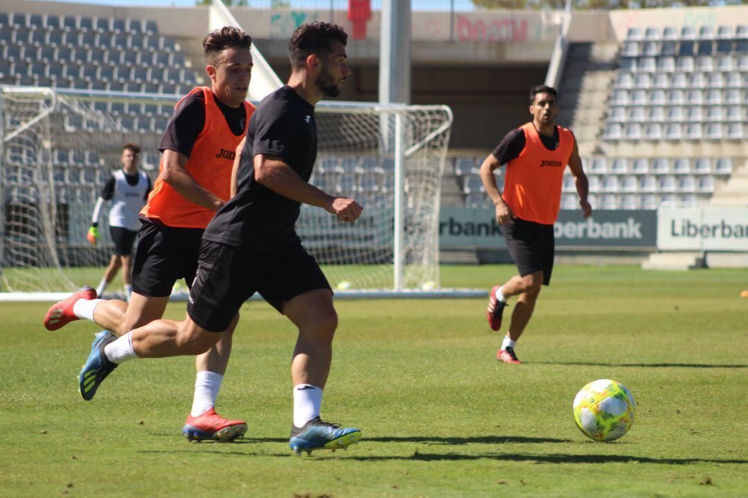 Entrenamiento en La Fuensanta