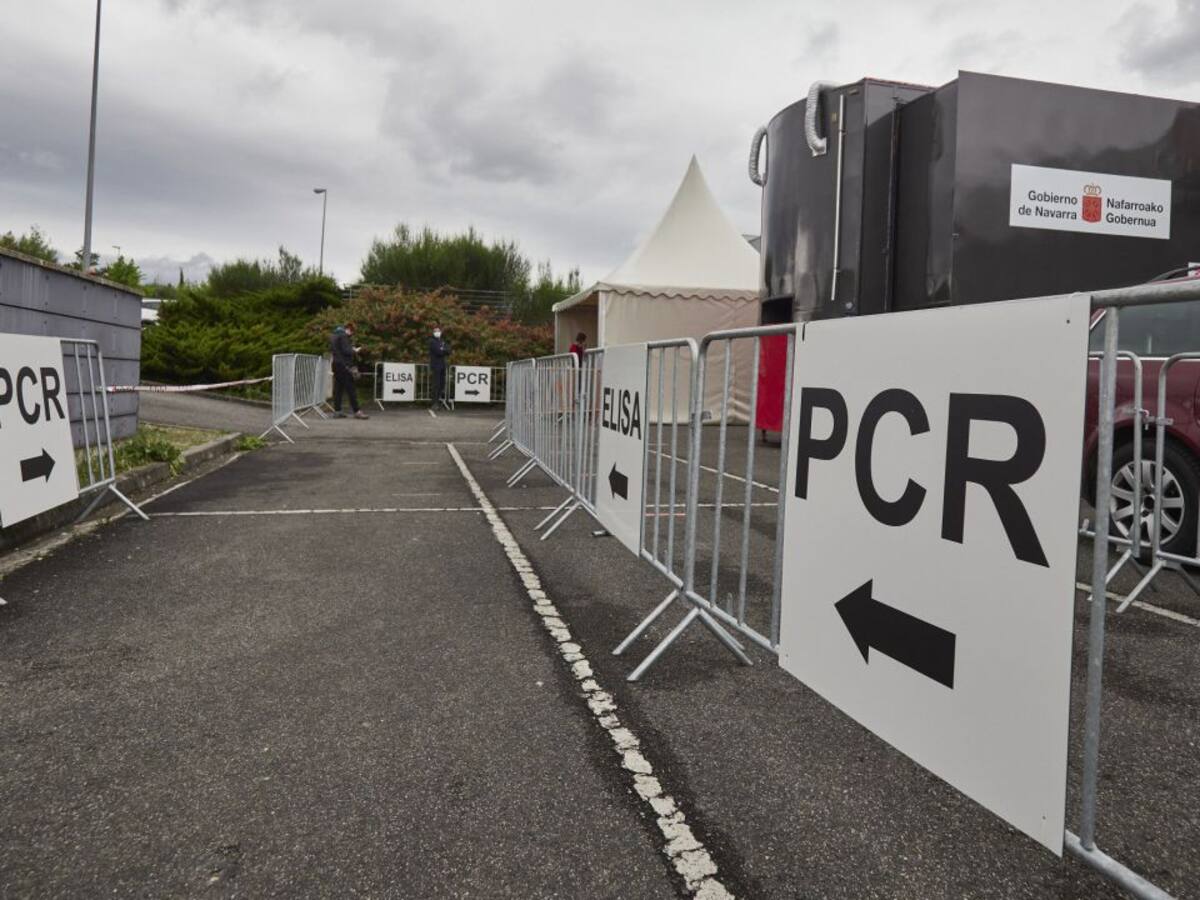 Tercer día consecutivo en Navarra por debajo de los 100 positivos de COVID-19