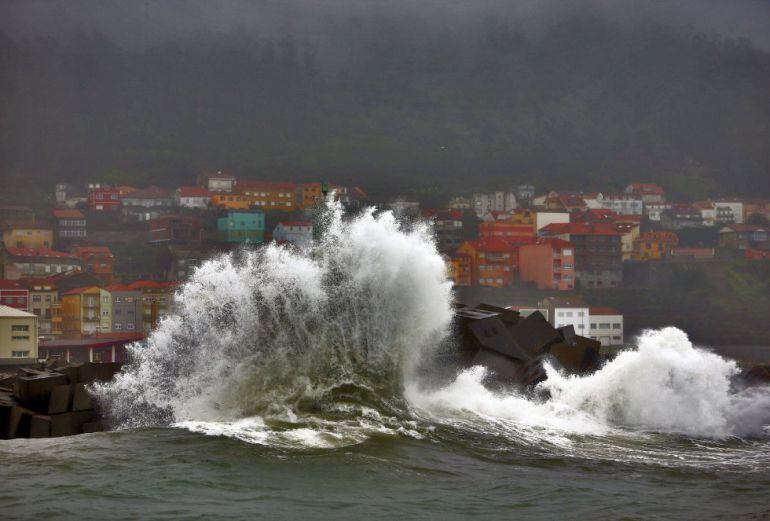 Imagen del Puerto de la Guardia, en la costa gallega.