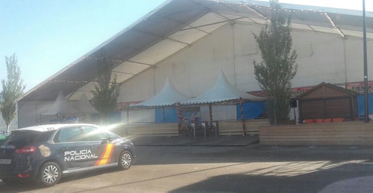 La Carpa de la cerveza en Valdespartera seguirá cerrada mientras se invetigan las causas del suceso