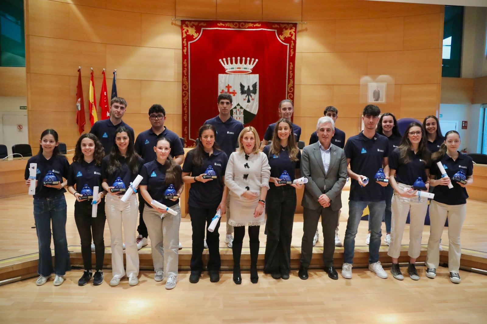 Tres olímpicos y un campeón de España entre los becados por el Ayuntamiento de Alcobendas