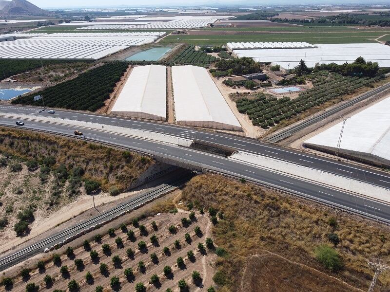 Obras para la llegada del AVE a Cartagena