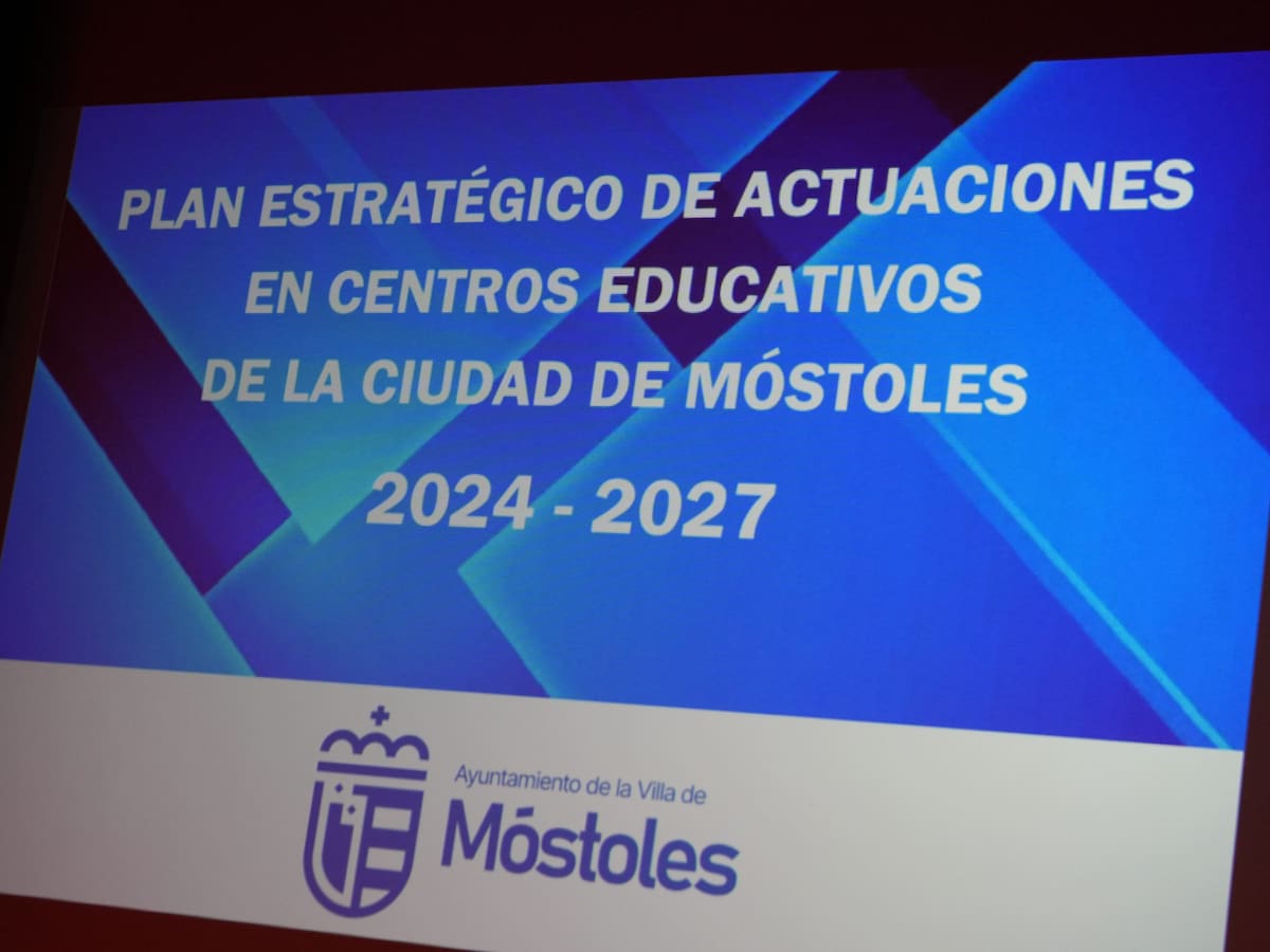 Móstoles impulsará ventiladores y toldos en los colegios para combatir el calor en las aulas