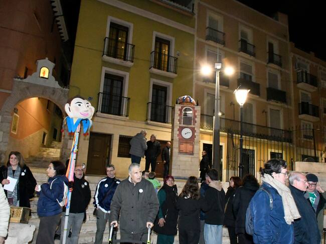 La torre del Orejón, recreada para la ocasión